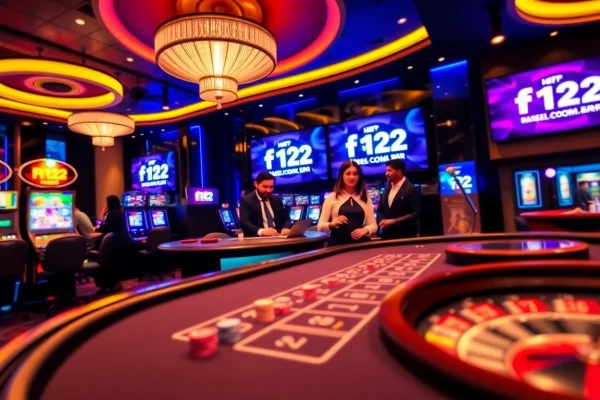 Experience high-stakes gaming at https://f122.com.br/ with vibrant casino tables and engaging slot machines.