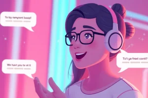 AI sex chat free with a virtual character in a lively chat interface.