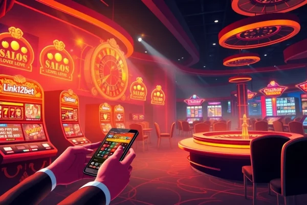 Experience the thrill of engaging with link 12bet in an immersive online casino environment.