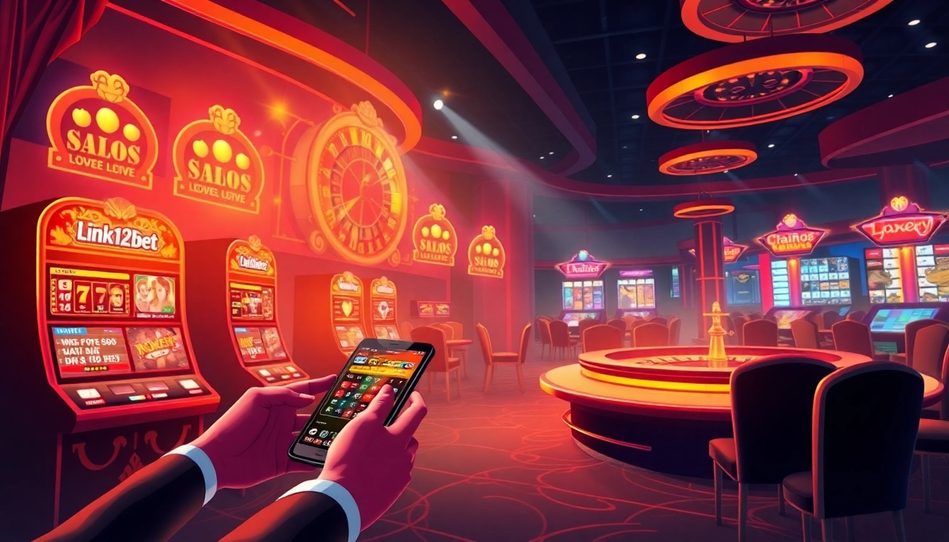 Experience the thrill of engaging with link 12bet in an immersive online casino environment.