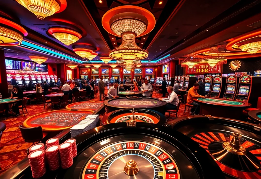 Experience the thrill of betting at https://f8bet.dental/ with lively casino tables and eager players.