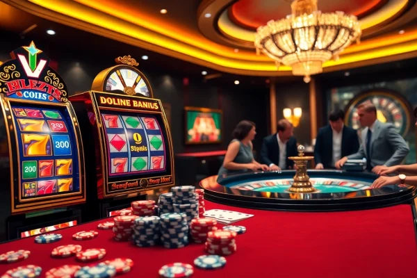 Experience high-stakes excitement at 123b with vibrant casino games and thrilling action.