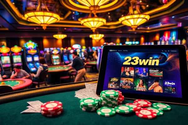 Feel the excitement at 23win with vibrant casino games and professional poker action.