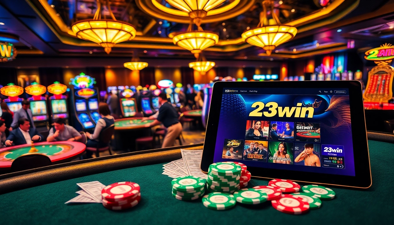 Feel the excitement at 23win with vibrant casino games and professional poker action.
