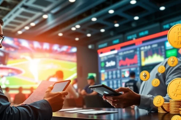 Winning strategies on a site paris sportif retrait instantané with vibrant online betting interface.