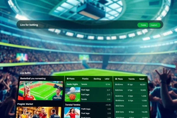 Visitez un site de paris sportifs avec une interface attractive et interactive.