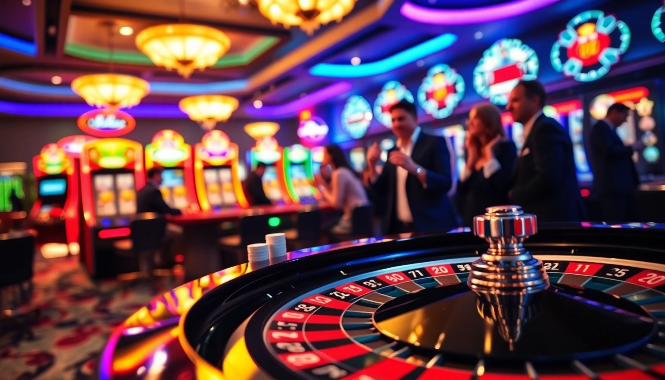 Découvrez le meilleur casino en ligne et jouez à la roulette dans une ambiance vibrante.