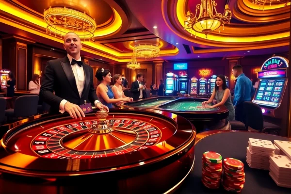 Experience the thrill of betting at https://mm88bc.com/ with glamorous roulette and poker games.