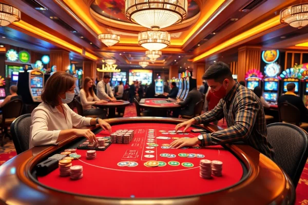 Jouer au casino en ligne dans un cadre luxueux avec des jeux captivants.