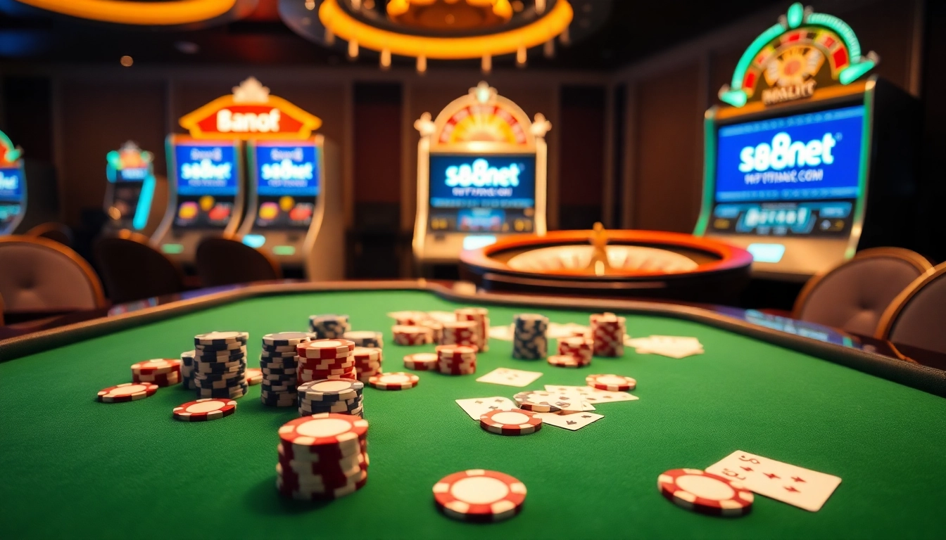 Engage with thrilling games at https://s8net.com/ with vibrant casino visuals and poker excitement.