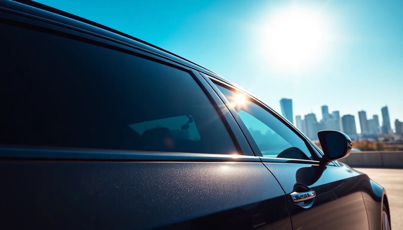 Enhance your vehicle's appeal with window tint Chattanooga showcasing sleek car features.