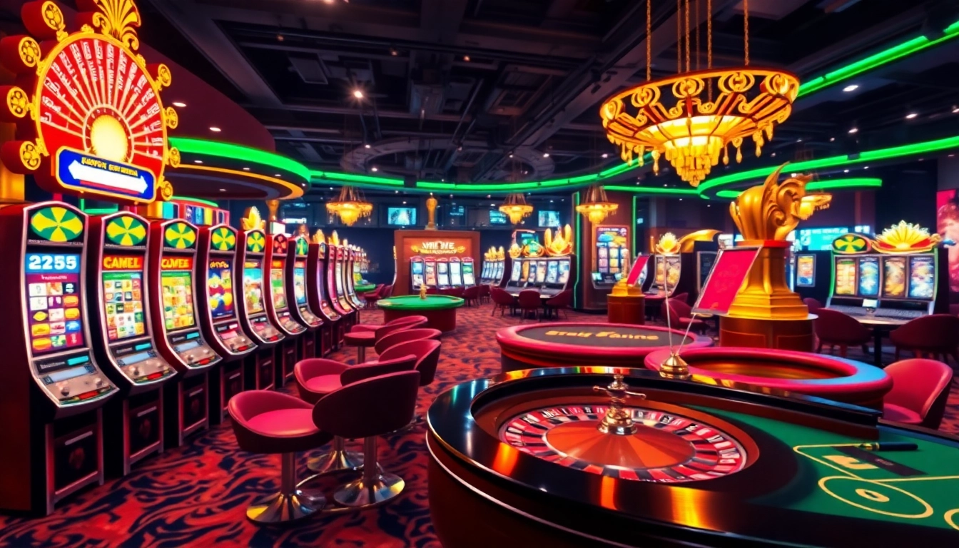 Découvrez un nouveau casino en ligne avec des tables de jeux élégantes et des machines à sous colorées