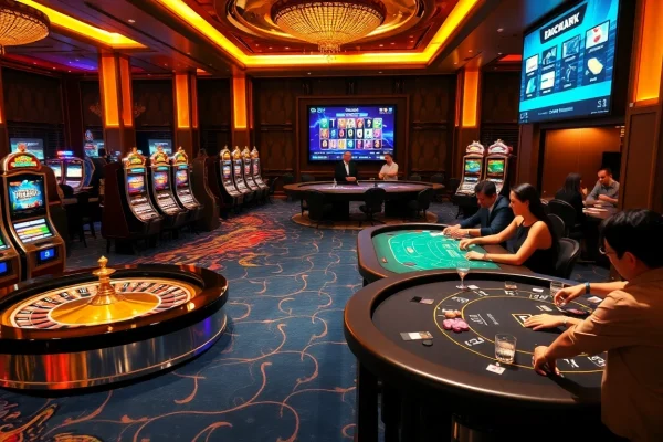 Experience the thrill of gambling at https://cm88seo.com/ with vibrant casino tables and enthusiastic players.