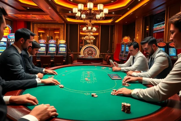 Experience the excitement of nhà cái uy tín nhất việt nam with engaging casino gaming scenes.