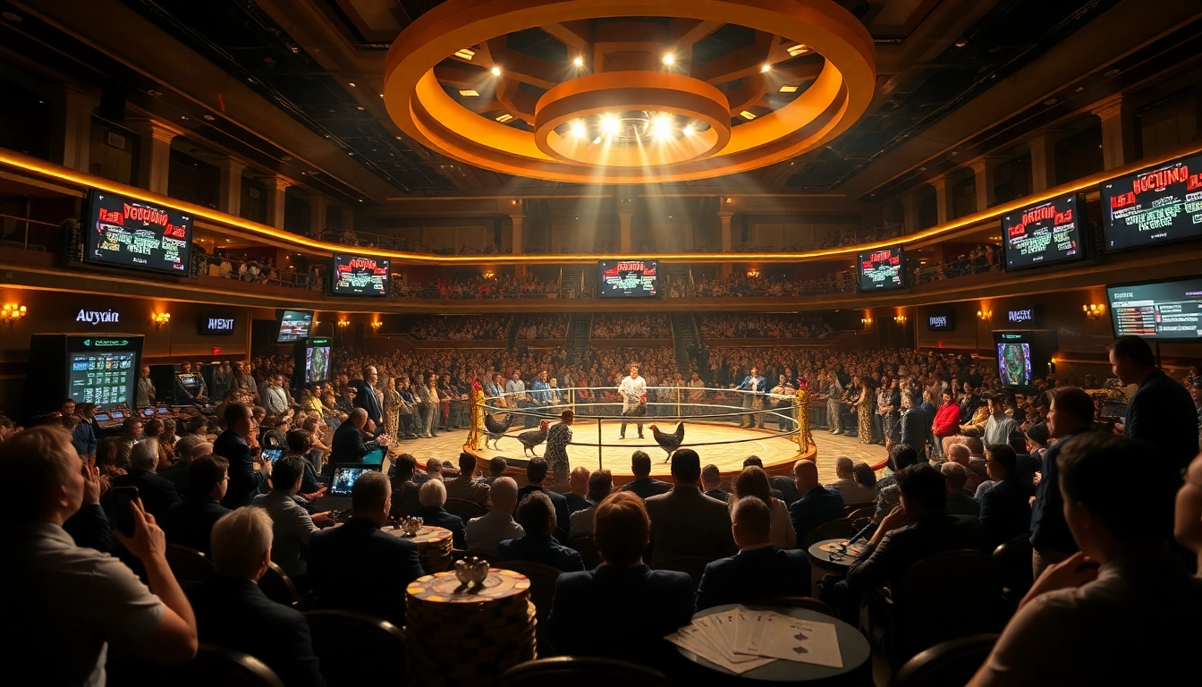 Experience đá gà trực tiếp with live matches and immersive betting excitement.