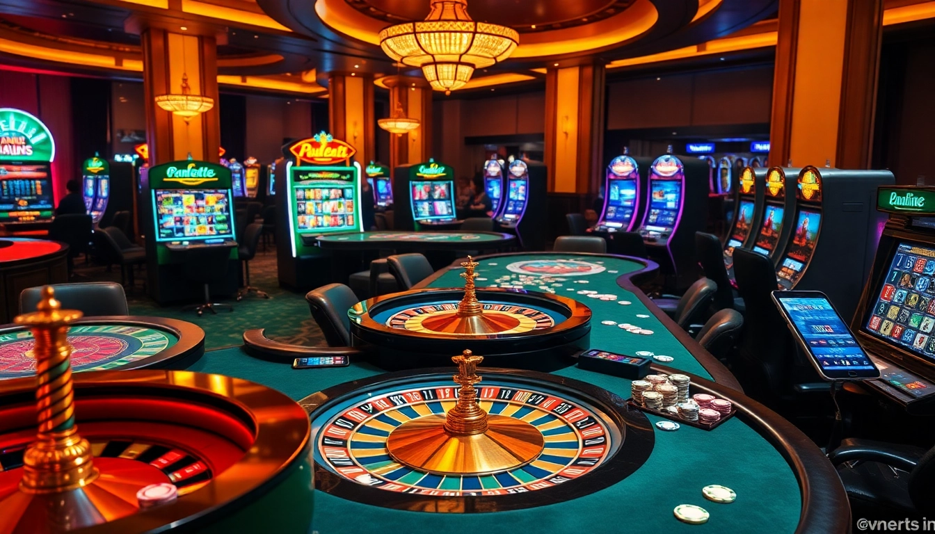 Découvrez l'excitation au meilleur casino en ligne 2026, avec des tables de jeux vibrantes et des joueurs engagés.