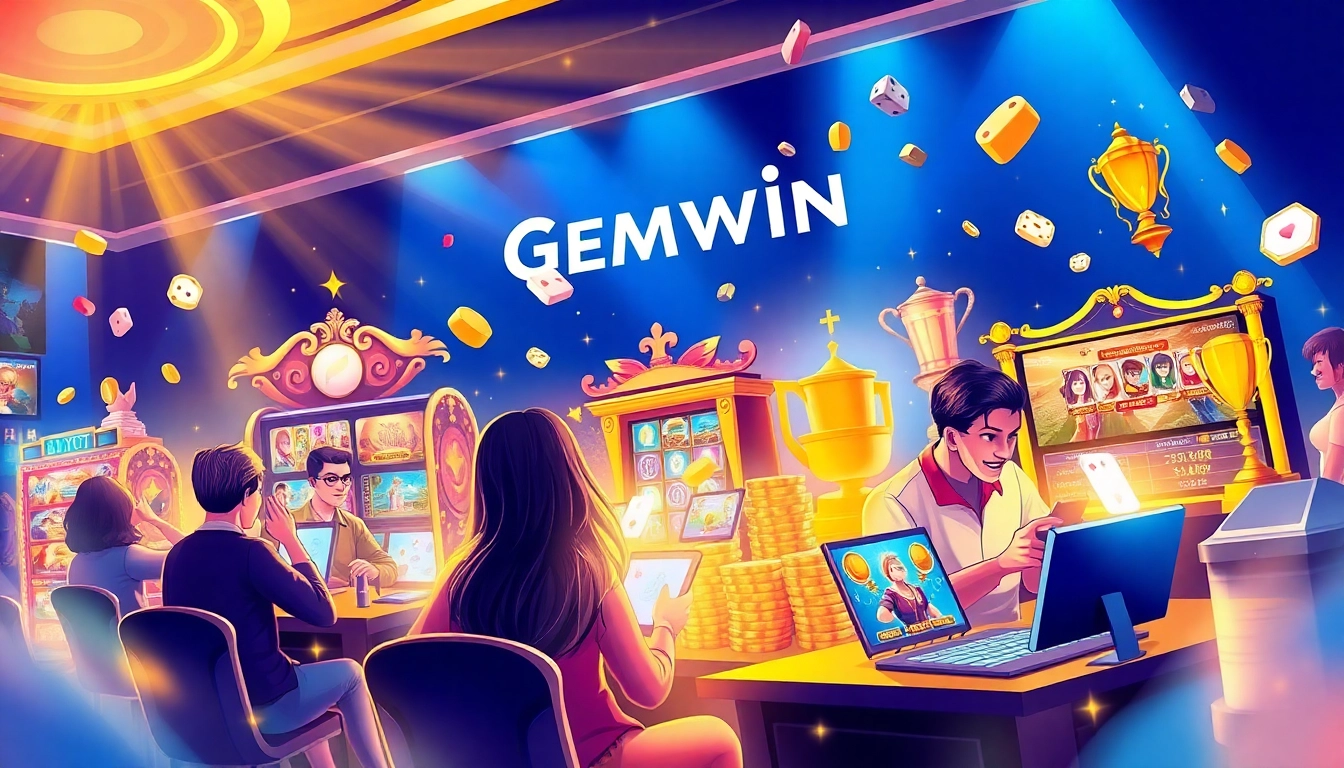 Experience Gemwin's diverse gaming world with innovative online casino games at https://gemwin.it.com/.
