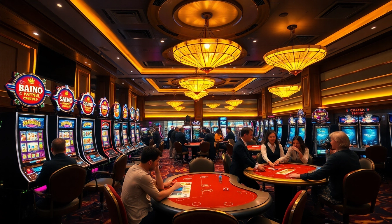 Découvrez un casino en ligne convivial avec des joueurs enthousiastes autour des tables de poker.