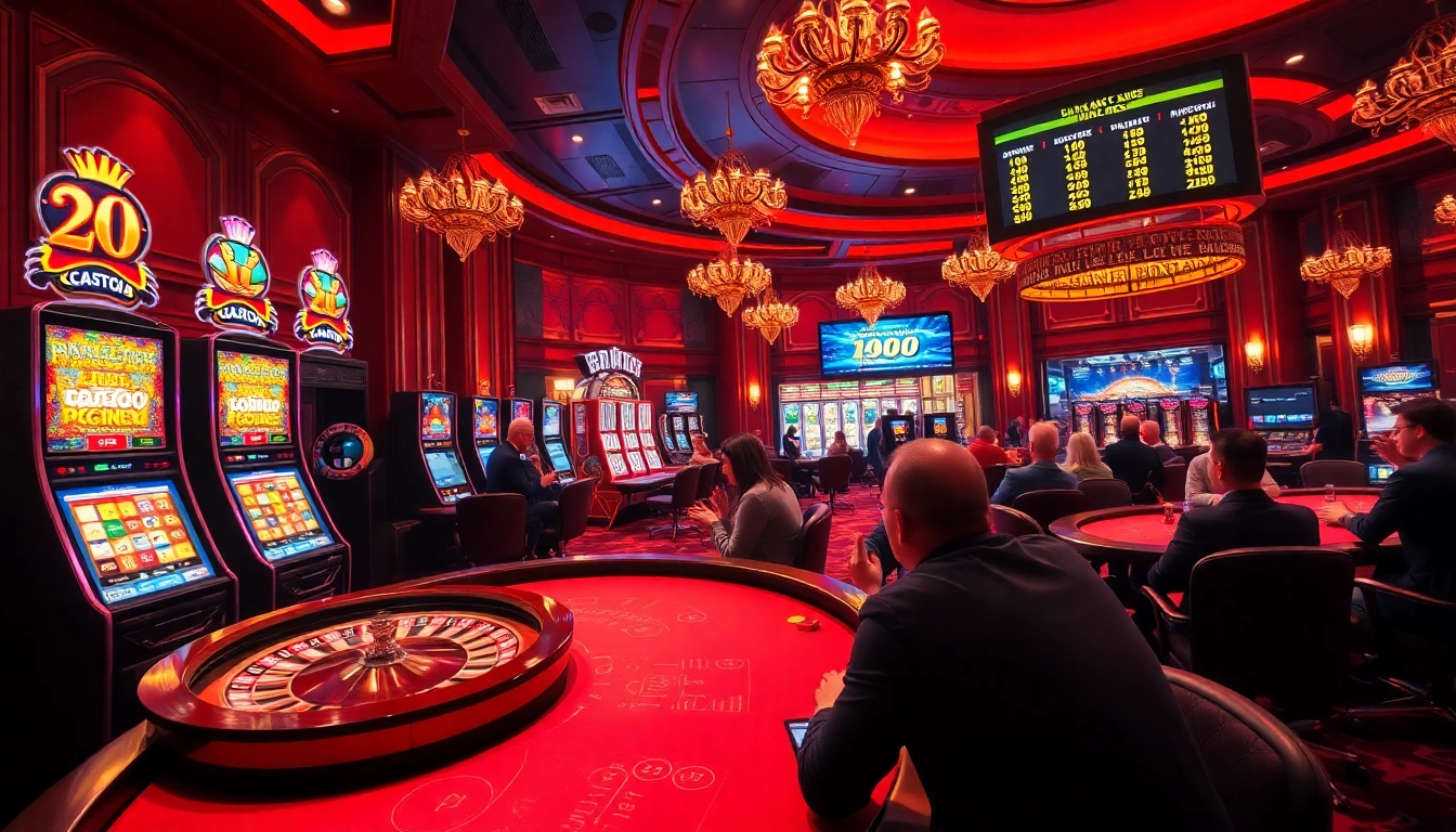 Experience the excitement at the meilleur casino en ligne 2026 with vibrant games and thrilling gameplay.