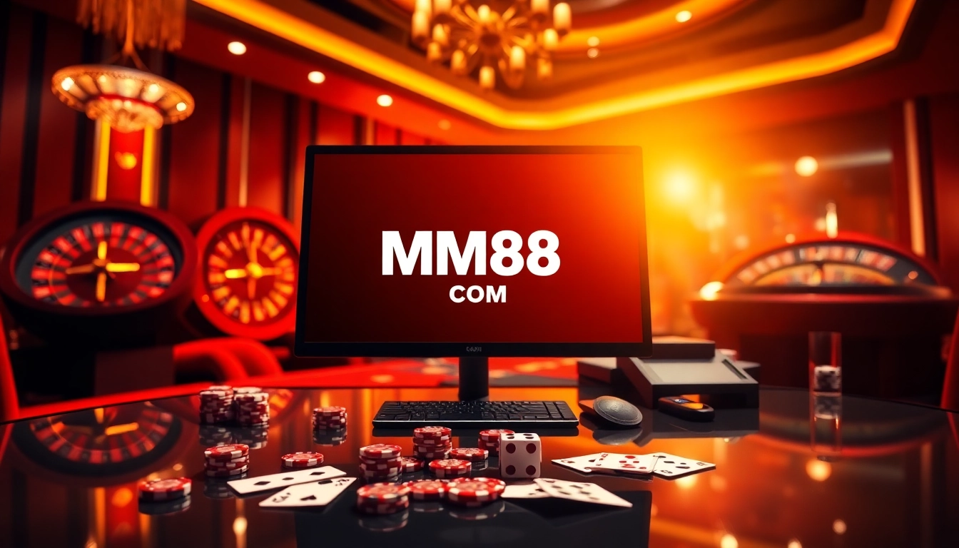 Experience the thrill of gambling at MM88 COM with dynamic casino visuals.